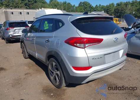 2017 Hyundai Tucson Limited from USA, damaged, VIN KM8J3CA20HU277051